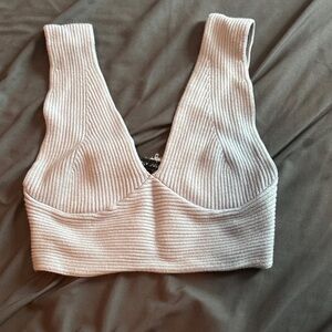 Sincerely Jules Baby Blue Knit Bralette